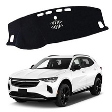 FFIHTY Upgraded Dashboard Mat for 2021-2025 Envision Buick Polyester Dashboard Mat UV Rays Protect, 2021-2025 for Envision Buick