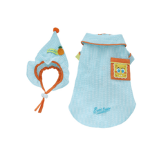 喵小元 海綿寶寶系列寵物睡衣套裝, 海綿寶寶, 1個