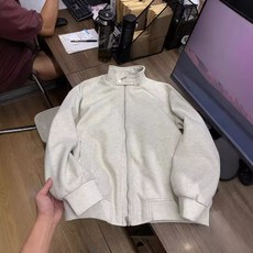 【復古潮牌】立領夾克 情侶外套 運動開衫 衛衣 夾克男 美式復古 加絨保暖 立體剪裁 秋冬情侶裝 街頭休閒穿搭