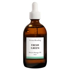 소소코 100% 천연 블랜딩 아로마 바디오일 마사지오일 라이트버전, 1개, 100ml, 1-1. 프레쉬그린_라이트버전