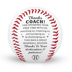 FANICE EOS 남성용 여성용 야구 코치 선물 코칭 액세서리 야구 코치 생일 은퇴 추수감사절 크리스마스 감사 코치를 위한 선물 450312, FANICE EOS 남성용 여성용 야구 코치 선물, 코