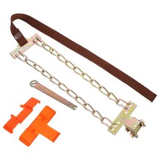 스노우체인미끄럼 방지 체인 헤비 듀티 스틸 TPU 타이어 그립 눈 진흙 모래용 205-225mm 폭 산악 등반 차