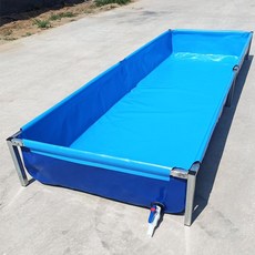 소형 견 수영장 낮은 간이 강아지 대형 풀장 낚시, 2. 길이 3m + 폭 1m + 높이 0.35m