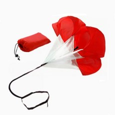 다플 축구 육상 스피드 달리기 훈련용 공기 저항 낙하산, 1개, daoll 블루