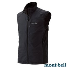 mont-bell 軟殼背心 保暖防風防潑水登山背心