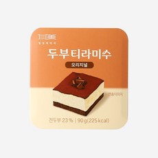 일상적미식 두부 티라미수 오리지널, 1개, 90g