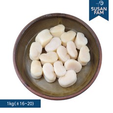 프리미엄 자연산 키조개 관자 1kg(약16-20미) 통관자 개아지살, 1개