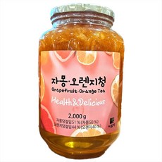 씨밀레 자몽오렌지청 2kg, 1개입, 1개