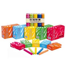 自強牌彩色粉筆 - 健康粉筆, 1個, 藍色40支