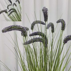 십땨 강아지풀 조화 70cm 가짜식물 조화나무인테리어 정원용품