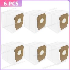 진공 청소기 부품 브러시 필터 먼지 봉투 걸레 천, 5. 6 Bags, 기본