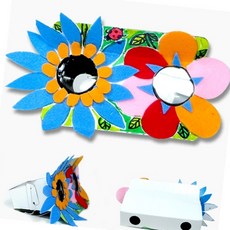 라이즈올 꽃 종이 망원경 만들기 기념품만들기 단체미술수업재료