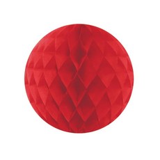 피플스파티 파티 허니컴볼 20cm, 레드