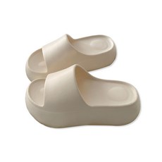 MASUN 키높이 6CM 발이편한 사무실 통굽 슬리퍼
