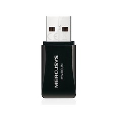 MERCUSYS 水星 MW300UM N300 無線迷你 USB 網卡, 1個