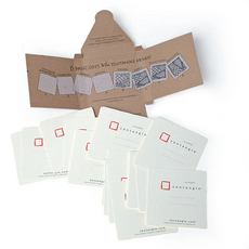 [정품] 젠탱글 사각 화이트 종이타일 (스퀘어 타일), 21개