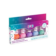 3C4G 甜蜜馬卡龍指彩組 5色指甲油 兒童彩妝, 1個