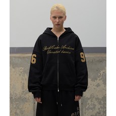 ROCKCAKE 96 Script Zip Up Hoodie - Black RC25JP01900BK 478729