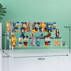 오드상회 피규어장식장 레고장식장 미니피규어장식장 아크릴케이스 피규어진열장 투명정리함 아크릴정리함 아크릴진열대, 1개