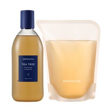 아로마티카 티트리 퓨리파잉 샴푸 본품 400ml + 리필 500ml, 1개