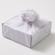 미담 크리스탈 보자기 선물 포장용 130x130cm, 10개, 화이트