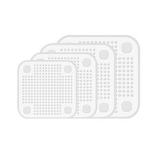 矽膠保鮮膜 重複使用 微波蓋 廚房用品, 透明, 1個