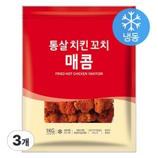 사세 통살 치킨 꼬치 매콤, 3개, 1kg