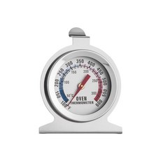 超能玩工 50-300度 不銹鋼烤箱溫度計 指針式 烘焙用耐高溫, 1個, 烤箱溫度計