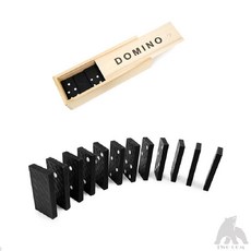 투곰샵 28p 블랙 도미노 가족게임