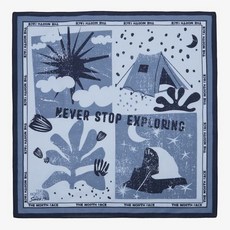 노스페이스 NA5BR67A 반다나 페이즐리 80 S NAVY