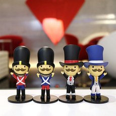 영국 근위병/영국 신사 인테리어 소품 인형 4종, 영국 신사 블루, 영국 신사 블루