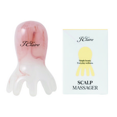 제이끌레르 문어 두피 괄사 마사지기, 베이지, 1개