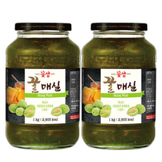 꽃샘 꿀 매실차 x2 () 매실에이드, 1개입, 1개, 2kg
