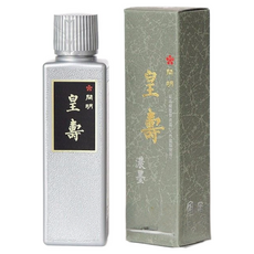 汶采 開明皇壽濃墨 100ml 書法繪畫專用墨液, 1L, 1個