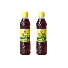 오뚜기 매실청 660g 2개, 6세트