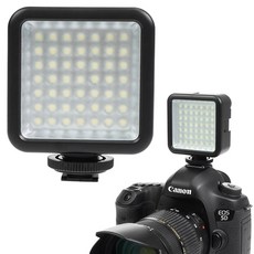 호루스벤누 스마트 룩스라이트 LED-49 카메라사진조명 라이트, 1개