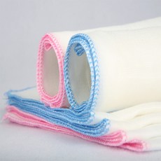 무형광 순면 가제손수건 10장/20장/색상랜덤, 10개