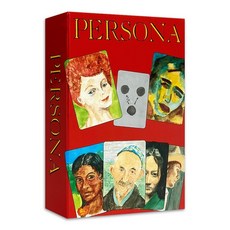 左西成人角色人像卡PERSONA 贈中文翻譯 德國OH卡系列商品, 1個, 紅色