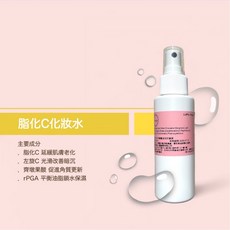 Little Happy 脂化C化妝水 改善暗沉亮白 平衡油脂保濕鎖水, 1個, 100ml