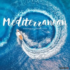 (英文圖書)Mediterranean 2026 12 X 12 Wall Calendar Spiral, Willow Creek Press Calendars, 英文, 螺旋