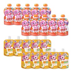 캐치티니핑 튼튼홍삼 오렌지맛 + 캐치티니핑 배도라지, 40개, 80ml, 10+10