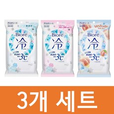 비오레 냉시트 20매 3개세트 비오레파우더시트 비오레쿨링시트 무향 복숭아향 피치향 플로랄향 바디시트 땀티슈