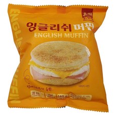 잉글리쉬머핀 140G/한맥푸드-10개, 140g, 10개