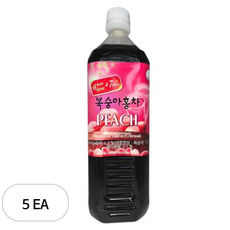 스위트코리아 복숭아홍차, 1L, 8개