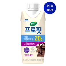 셀렉스 프로핏 완전단백질 드링크 모카 초콜릿 250ML 1박스 18입