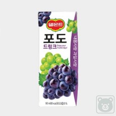 하다스 캠핑용 음료 델몬트사과 190ml 32개