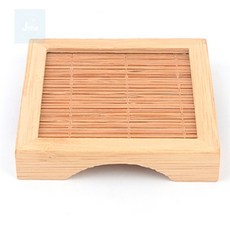 제이미스토어 우드 티 코스터 사각, 1개