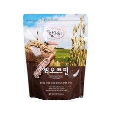 볶은귀리 웰빙 간편조리 퀵오트밀 500g, 1