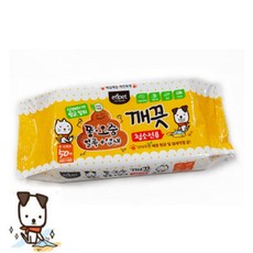 강아지물티슈 얼룩 냄새 청소티슈 50매 반려견물티슈 강아지티슈
