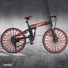 ZHEGAO 미니 블록 빌딩 브릭 장난감 DIY 퍼즐 자전거 모델 가정 남성 선물 941001-941004, 02 941007-no box